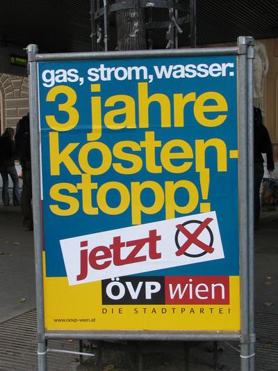 ÖVP Wien Wahlversprechen
Wie tief kann man im Wahlkampf sinken? Was kann man alles versprechen, ohne in der Lage zu sein diese Wahlversprechen auch zu halten? Was läuft schief in Wien? 